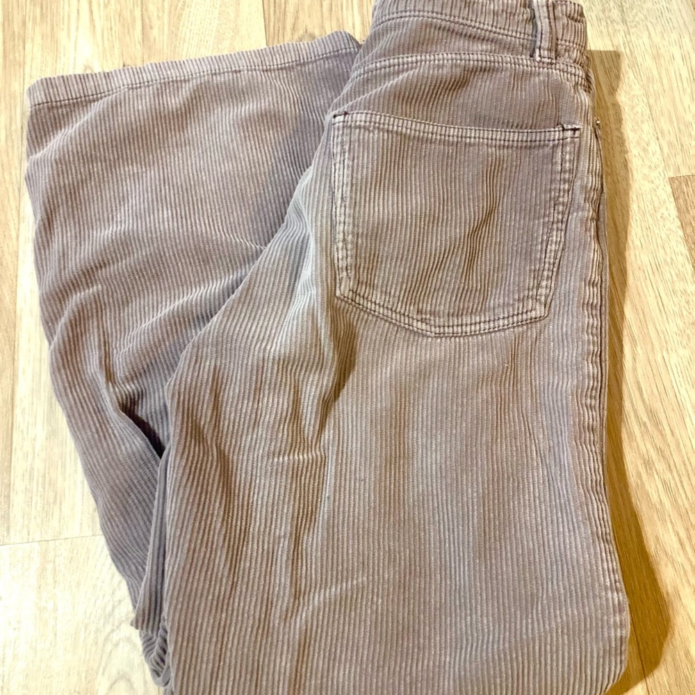 BDG Wide Leg Corduroy Pants in Mauve Brown - Picture 7 of 7